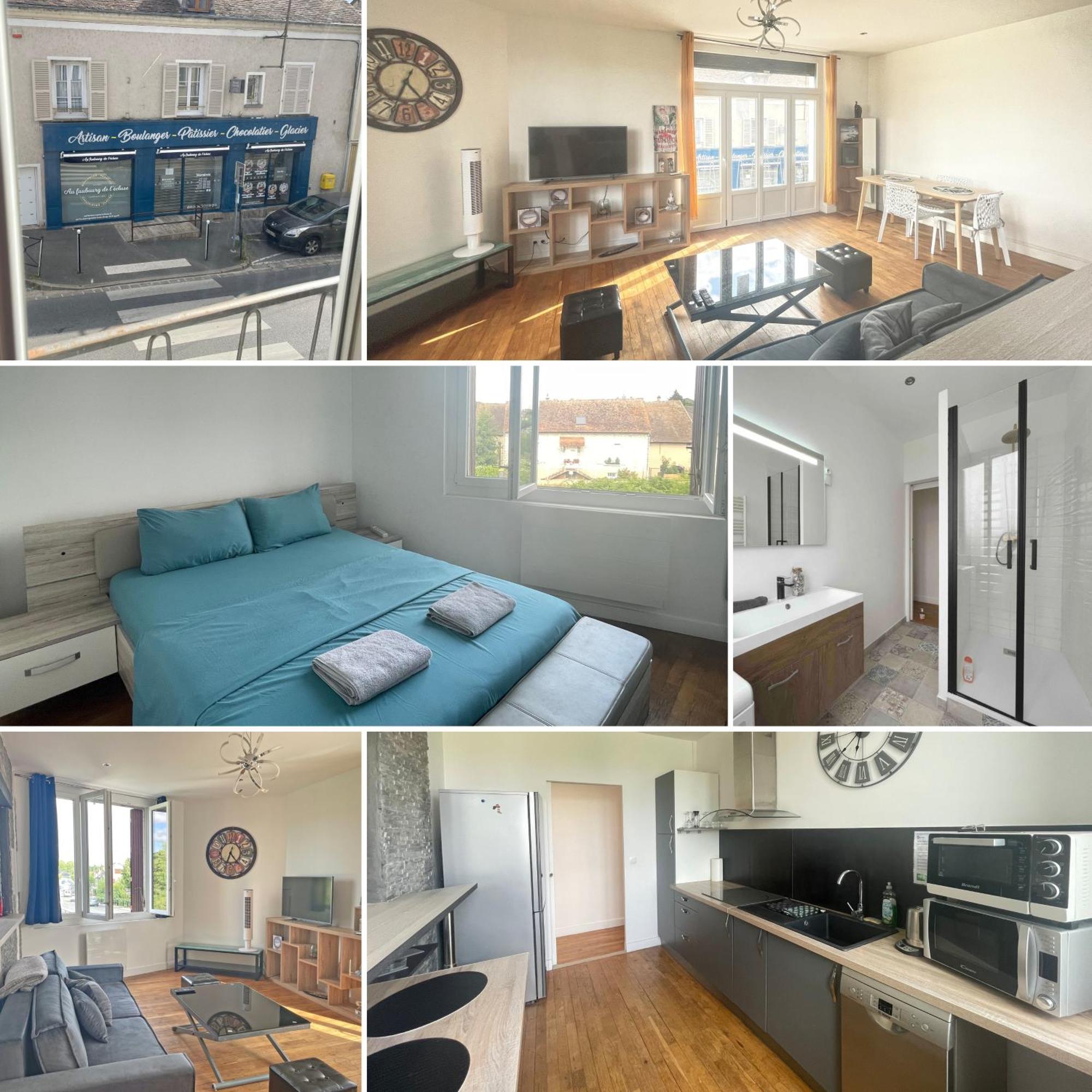 מורה-סור-לואה Grand T2 Renove - Bord Du Canal - Commerces A Pied מראה חיצוני תמונה